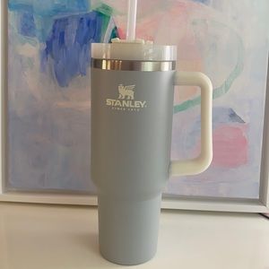 Brand new Stanley 40 oz cup with handle and straw